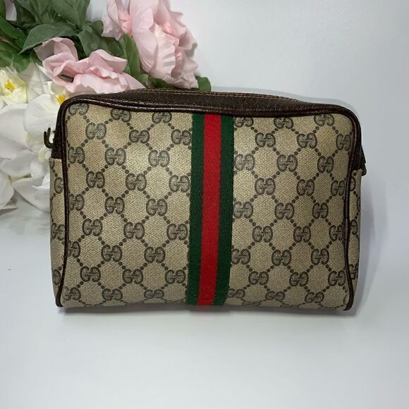 Authentic GUCCI Toiletry Clutch Bag - Picture 1 of 14